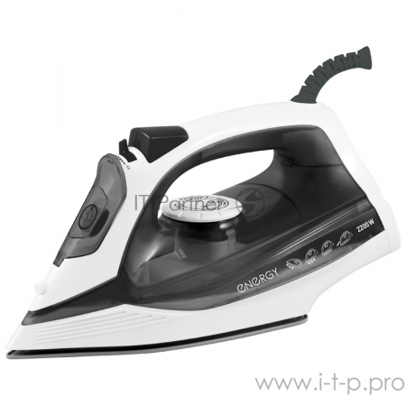 Утюг ENERGY EN-302 (1800-2200Вт, пар, спрей, пар.удар, самооч., керамическая подошва), фото 