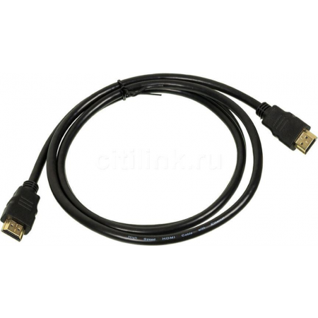 Кабель аудио-видео High Speed HDMI (m)/HDMI (m) 1.5м. Позолоченные контакты черный, фото 