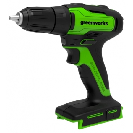 Аккумуляторная дрель-шуруповерт greenworks GD24DD35 0 коробка, без аккумулятора, фото 