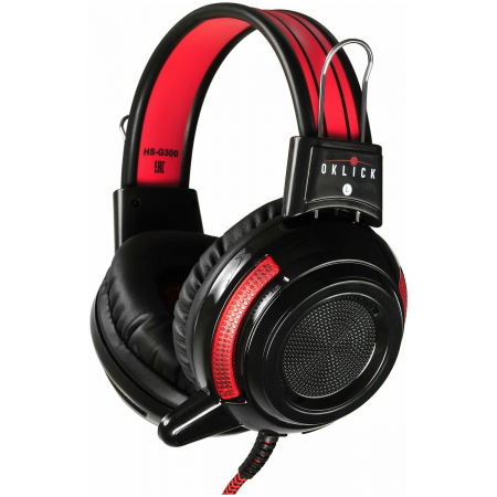 Компьютерная гарнитура OKLICK HS-G300 ARMAGEDDON, black, фото 