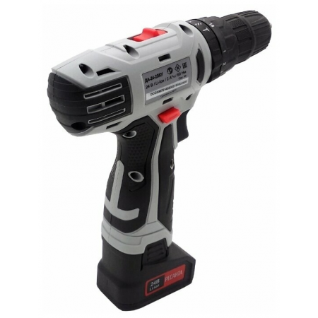 Аккумуляторная ударная дрель-шуруповерт РЕСАНТА ДА-24-2ЛК-У, фото , изображение 3