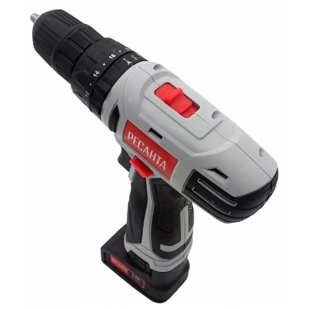 Аккумуляторная ударная дрель-шуруповерт РЕСАНТА ДА-24-2ЛК-У, фото , изображение 4