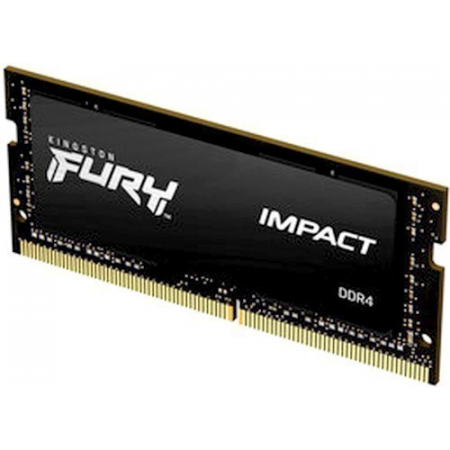 Оперативная память SO-DIMM Kingston Fury Impact DDR4 16Gb 3200MHz KF432S20IB/16, фото 