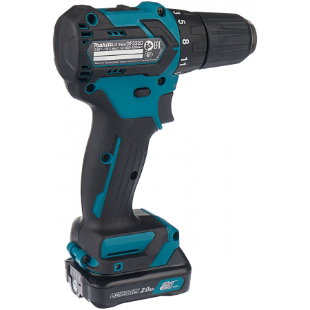 Аккумуляторная дрель-шуруповерт Makita DF332DWAE, фото , изображение 4