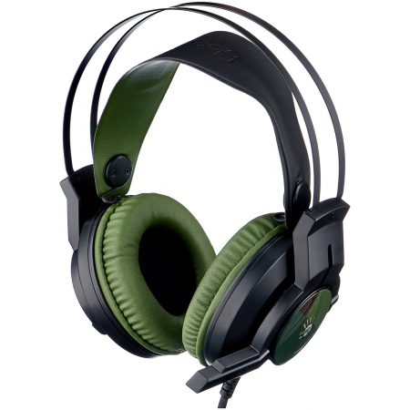 Компьютерная гарнитура A4Tech Bloody J450, green, фото 