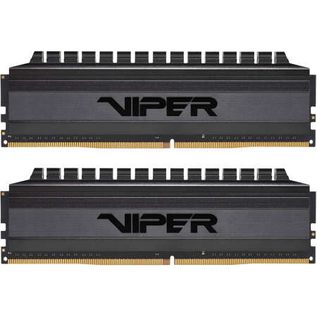 Оперативная память 8Gb DDR4 3200MHz Patriot Viper 4 Blackout (PVB48G320C6K) (2x4Gb KIT), фото 