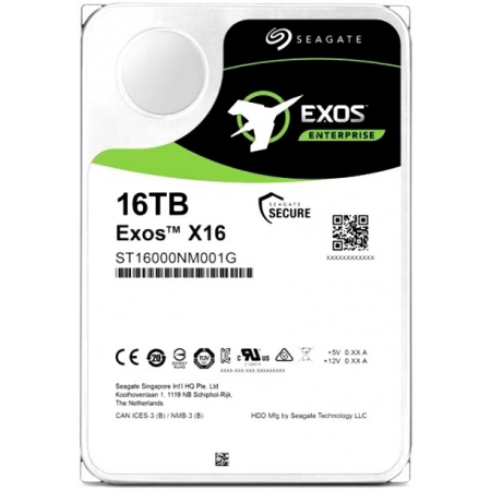 Жёсткий диск 16Tb SAS Seagate Exos X16 (ST16000NM002G), фото 