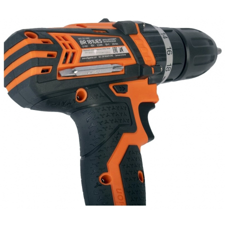 Аккумуляторная дрель-шуруповерт PATRIOT BR 181UES Li-Ion 2.0 А·ч 18 В х2 кейс, фото , изображение 10