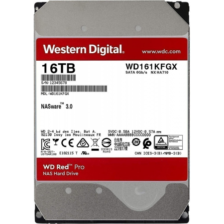 Жесткий диск Western Digital Red Pro 16Tb WD161KFGX, фото 