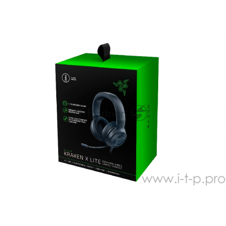 Гарнитура Razer Kraken X Lite Razer Kraken X Lite- Analog Gaming Headset - Russian Packaging, фото , изображение 5
