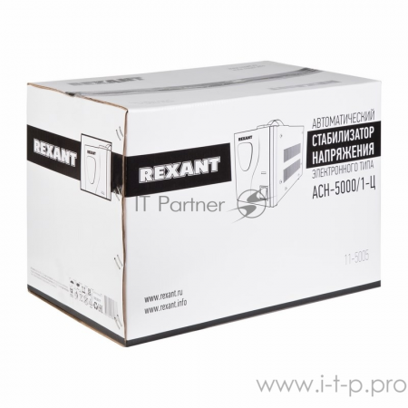 Стабилизатор напряжения AСН-5 000/1-Ц  REXANT, фото , изображение 4