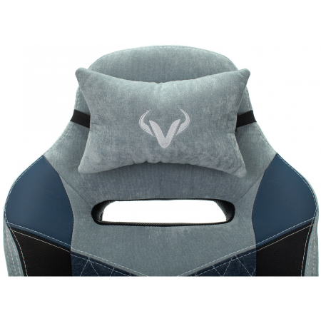 Кресло игровое Бюрократ VIKING 6 KNIGHT BL FABRIC синий крестовина металл/пластик, фото , изображение 7