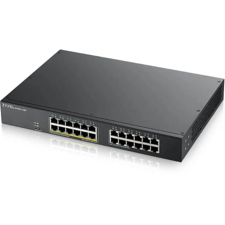 Коммутатор Zyxel GS1900-24EP-EU0101F 24G 12PoE+ 130W управляемый, фото 