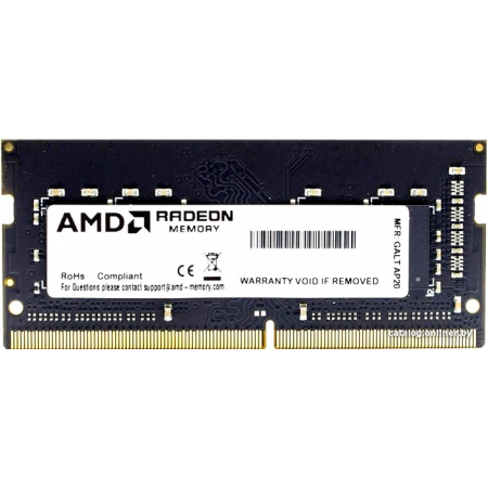 Оперативная память SO-DIMM AMD DDR4 16Gb 3200MHz R9416G3206S2S-UO, фото 