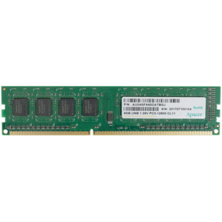 Оперативная память DIMM Apacer DDR3L 4Gb AU04GFA60CATBGJ, фото 
