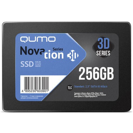 SSD QUMO Novation 256Gb Q3DT-256GSCY, фото 