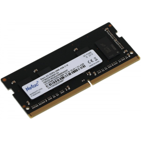 Оперативная память SO-DIMM Netac DDR4 4Gb 2666MHz NTBSD4N26SP-04, фото 