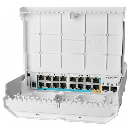 Коммутатор (свитч) MikroTik CRS318-1Fi-15Fr-2S-OUT, фото 