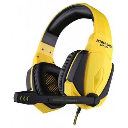 Компьютерная гарнитура PANTEON GHP-100 black/yellow, фото 