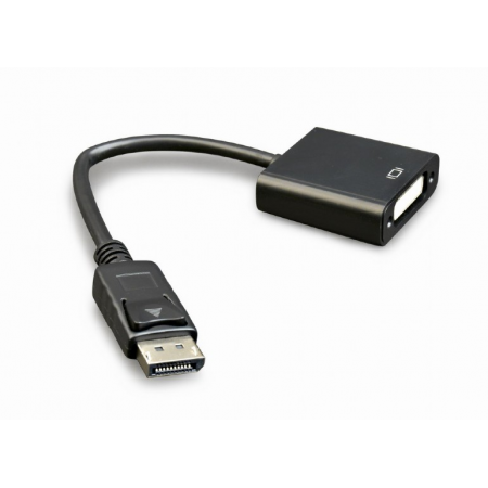 Переходник DisplayPort - DVI Cablexpert A-DPM-DVIF-002 черный, фото 