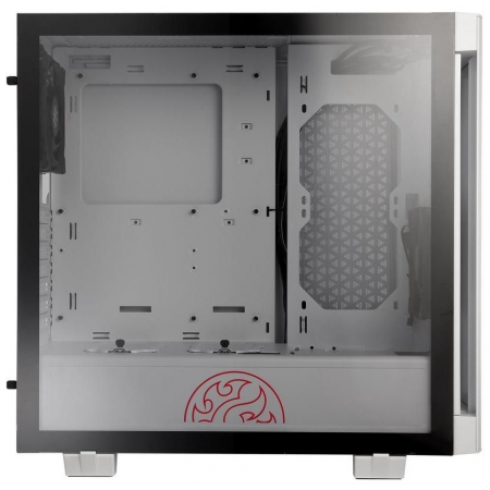 Компьютерный корпус XPG INVADER-WHITECOLOR BOXWORLDWIDE (ATX, подсветка ARGB, 2 вентилятора 120мм, стеклянная боковая панель, ,белый), фото , изображение 4