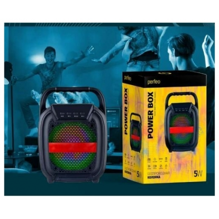 Портативная акустика Perfeo Power Box 5 PF B4193 (черный), фото 