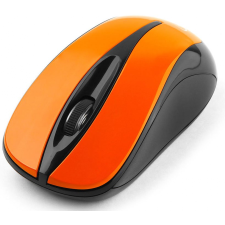 Мышь Gembird MUSW-325-O Orange, Wireless, USB, 2кн.+колесо-кнопка, 2.4ГГц, 1000 dpi, фото 