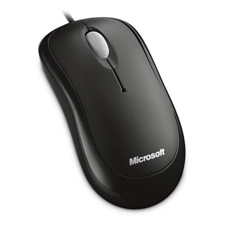 Мышь проводная Microsoft Basic Optical Mouse (4YH-00007) Чёрный, фото 