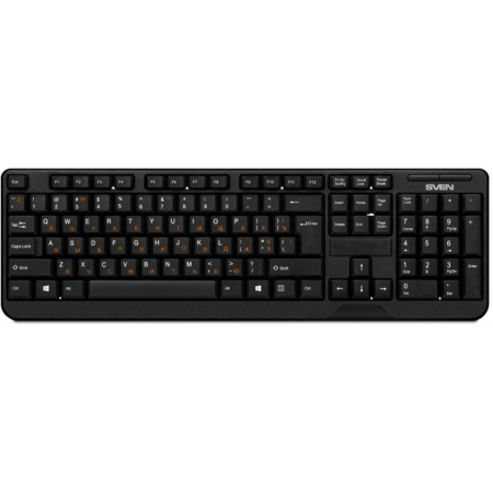 Клавиатура Sven KB-C2200W Black, фото 