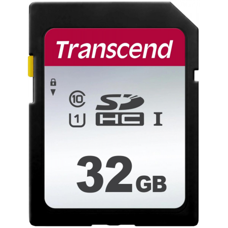 Карта памяти 32Gb SD Transcend  (TS32GSDC300S), фото 