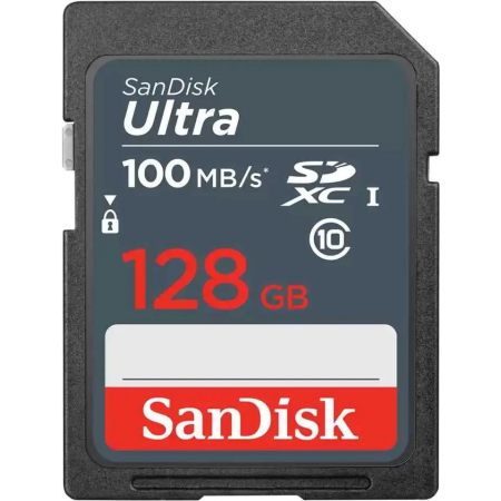 Карта памяти 128Gb SD SanDisk Ultra (SDSDUNR-128G-GN3IN), фото 