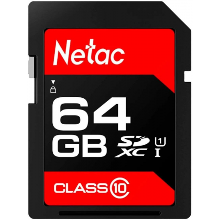 Карта памяти SDHC 64GB Netac Class 10 UHS-I U1 P600 [NT02P600STN-064G-R], фото 