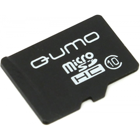 Карта памяти 16Gb MicroSD QUMO (QM16GMICSDHC10NA), фото 
