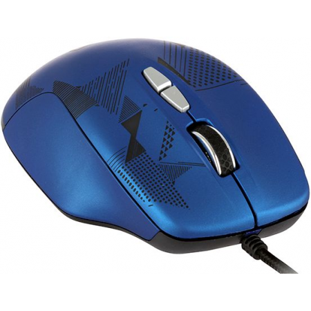 Мышь проводная QUMO Office Enigma M59 (24278) Синий, фото 