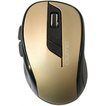 Мышь беспроводная QUMO Office Line Bronze M64 (24361) Золотистый, фото 
