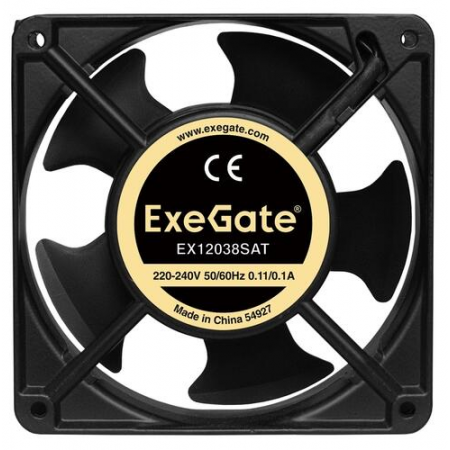 Вентилятор для корпуса ExeGate EX12038SAT EX289021RUS, фото  Вентилятор для корпуса ExeGate EX12038SAT EX289021RUS, фото