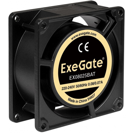 Вентилятор для корпуса ExeGate EX08025BAT EX288998RUS, фото  Вентилятор для корпуса ExeGate EX08025BAT EX288998RUS, фото