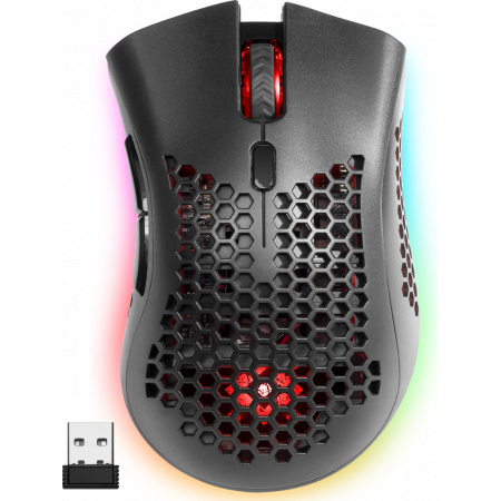 Мышь беспроводная Defender Warlock GM-709L (52709) Чёрный, фото 