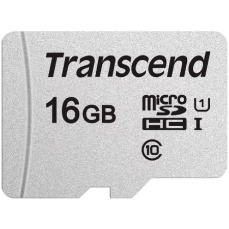 Карта памяти 16Gb MicroSD Transcend (TS16GUSD300S), фото 