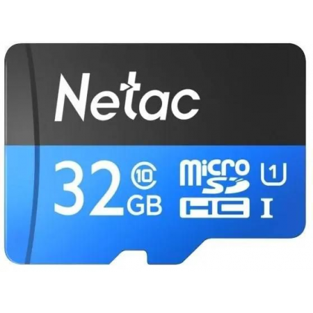 Карта памяти 32Gb MicroSD Netac P500 (NT02P500STN-032G-S), фото 