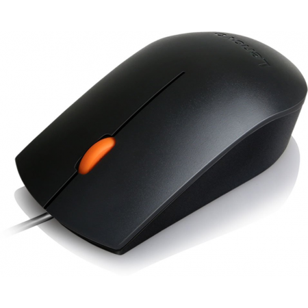 Мышь проводная Lenovo 300 (GX30M39704) Чёрный, фото 