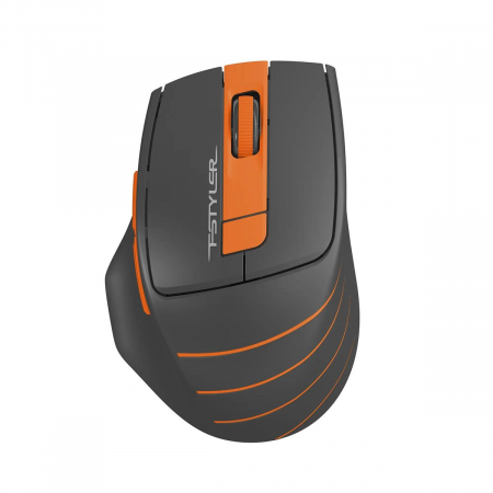 Мышь беспроводная A4Tech Fstyler FG30S ORANGE, фото 