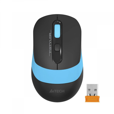 Мышь беспроводная A4Tech Fstyler FG10 Чёрный, фото 