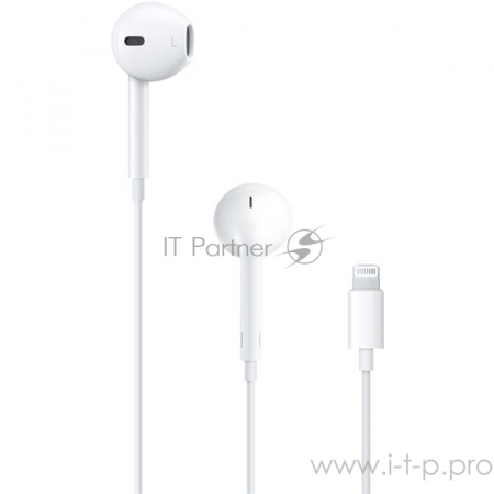 Гарнитура MMTN2ZM/A Apple EarPods with Lightning Connector, фото 