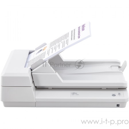 Сканер Fujitsu scanner SP-1425 (Flatbed, CIS, A4, 600 dpi, 25 ppm/50 ipm, ADF 50 sheets, Duplex, 1 y warr), фото 