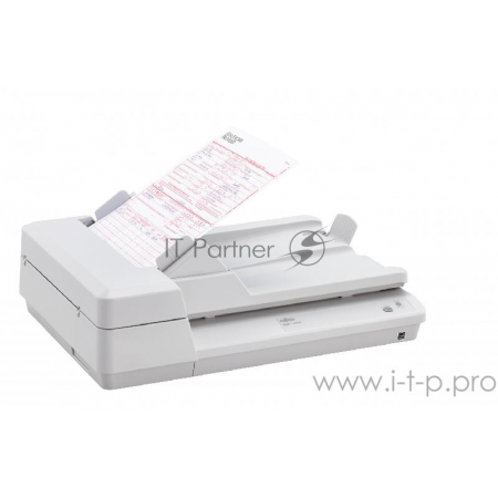 Сканер Fujitsu scanner SP-1425 (Flatbed, CIS, A4, 600 dpi, 25 ppm/50 ipm, ADF 50 sheets, Duplex, 1 y warr), фото , изображение 4