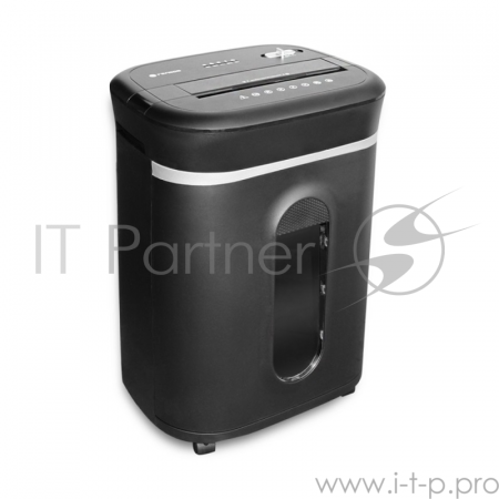 Шредер ГЕЛЕОС УМ28-4, DIN P-4 (4 ур-нь секр.), фрагмент 3,9х30мм,  19-21 лист (70г/м2), CD/пл.карты/скрепки/скобы, 28 литров, фото , изображение 2