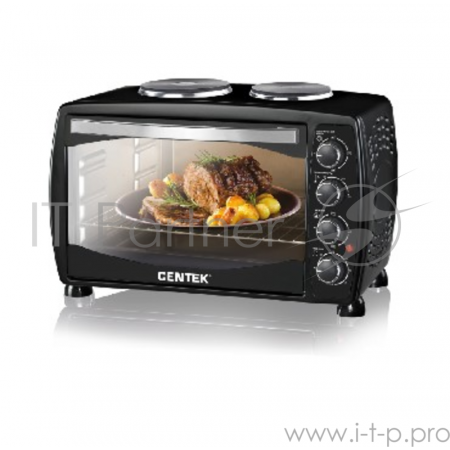 Мини-печь Centek CT-1531-42 PLATE черный, фото 