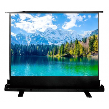 Экран Cactus 90x160см FloorExpert CS-PSFLE-160X90 16:9 напольный рулонный, фото 