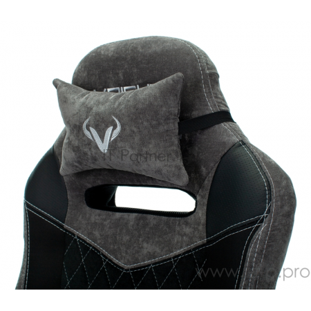 Кресло игровое Бюрократ VIKING 6 KNIGHT B FABRIC черный крестовина металл/пластик, фото , изображение 4